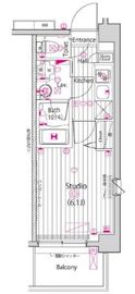 ガーラ大井町グランドステージ 1階 間取り図