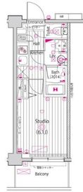 ガーラ大井町グランドステージ 2階 間取り図