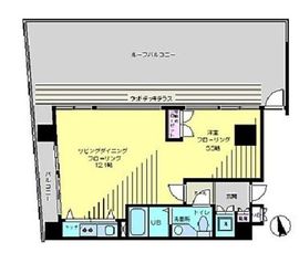 ザ・ヒルズ代々木上原 302 間取り図