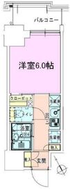 門前仲町レジデンス伍番館 1104 間取り図