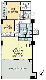 ライオンズシティ東京タイムズプレイス 14階 間取り図