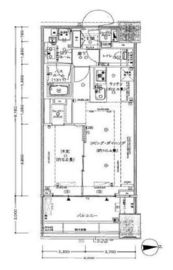 シティタワー銀座東 19階 間取り図