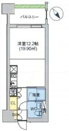 Nakameguro Crossover E405 間取り図