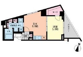 エスティメゾン哲学堂 601 間取り図