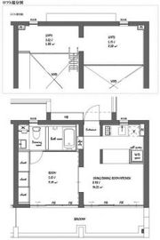 BPRレジデンス祐天寺 305 間取り図