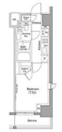 ザ・パークハビオ巣鴨 210 間取り図