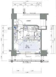 リビオレゾン清澄庭園 4階 間取り図