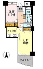 品川シーサイドビュータワー2 302 間取り図