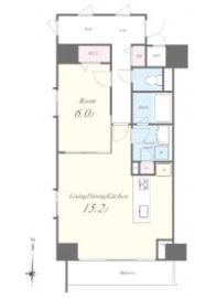 シュトラーレ神山町 202 間取り図