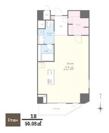 シュトラーレ神山町 701 間取り図