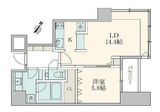 THE ROPPONGI TOKYO CLUB RESIDENCE 19階 間取り図