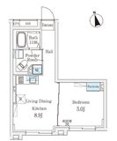 Fika代々木上原 602 間取り図