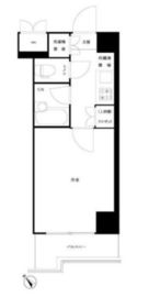 ルーブル神宮前 3階 間取り図