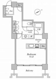 六本木ビュータワー 5階 間取り図