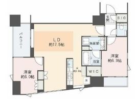 プラウド虎ノ門 12階 間取り図