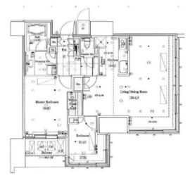 THE ROPPONGI TOKYO CLUB RESIDENCE 12階 間取り図