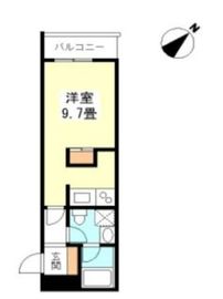TKフラッツ渋谷 1211 間取り図