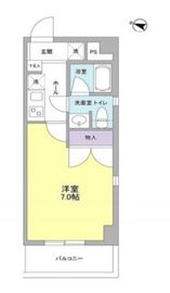 ヴァンフォーレ目黒 405 間取り図