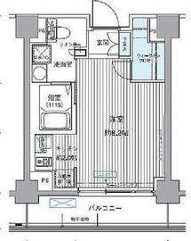 ヒューリックレジデンス茗荷谷 402 間取り図