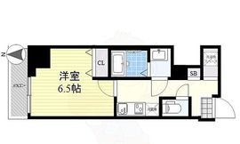 ジェノヴィア錦糸町スカイガーデン 302 間取り図