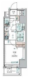 ジェノヴィア錦糸町スカイガーデン 601 間取り図