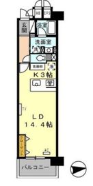 ロイヤルパークス西新井 225 間取り図