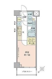 ザ・パークワンズ目黒不動前 3階 間取り図