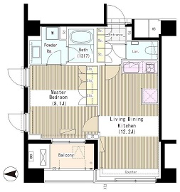 ランテンヌ四谷 204 間取り図