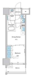 ルフォンプログレ清澄白河プレミア 305 間取り図