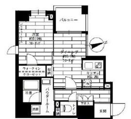 ステージグランデ蔵前 12階 間取り図