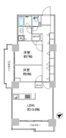 六本木ファーストプラザ 8階 間取り図