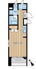 シティスパイア森下 801 間取り図