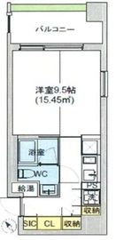 Nakameguro Crossover 307 間取り図