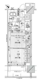 東京ミッドベイ勝どき 2階 間取り図