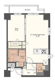 ベリエージュ門前仲町 301 間取り図