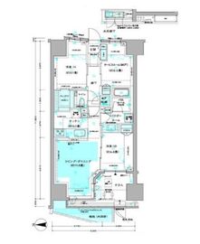 ディームス方南町 101 間取り図