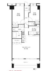 コスモ参宮橋パークビュー 11階 間取り図