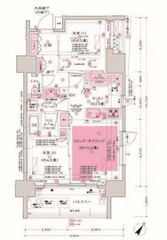 ディームス大井町 202 間取り図