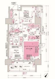 ディームス大井町 202 間取り図