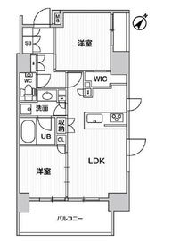 ディームス大井町 1202 間取り図