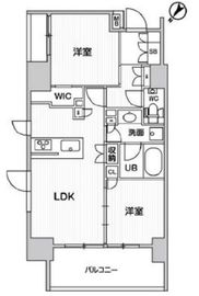 ディームス大井町 303 間取り図