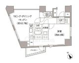 パークハビオ元麻布 1402 間取り図