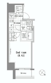 パークハビオ青山 803 間取り図