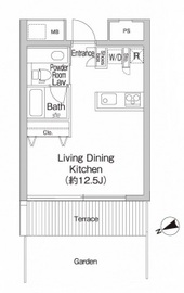 プライムアーバン市谷仲之町 204 間取り図