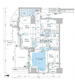 ディームス方南町 1101 間取り図