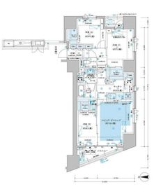 ディームス方南町 405 間取り図