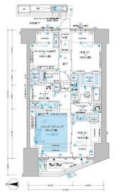 ディームス方南町 204 間取り図