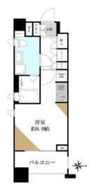 シティハウス新宿柏木 3階 間取り図