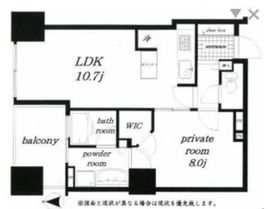 シティタワーズ豊洲ザ・シンボル 33階 間取り図