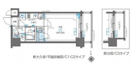 ZOOM新大久保 7階 間取り図